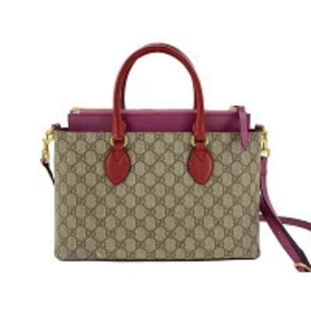 Gucci GG Supreme Handbag Pink